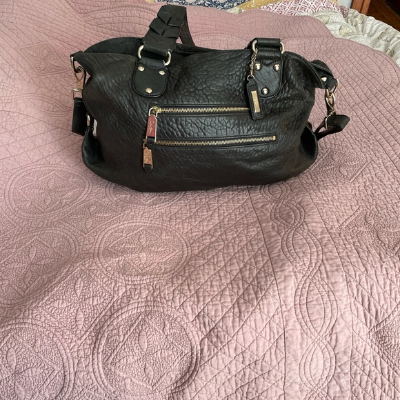 Cole Haan pebbled leather crossbody and shoulder bag - Picture 3 of 13
